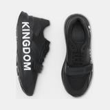  Giày Nam Burberry Ramsey Kingdom Leather 'Black' 
