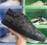  Giày Nam Coach Clip Low Top Sneaker 'Charcoal' 