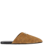  Giày Nam ‎Gucci Mule With Horsebit 'Brown' 
