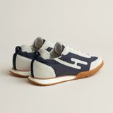  Giày Nam Hermes Jet Sneaker 'Marine Blanc' 