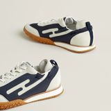  Giày Nam Hermes Jet Sneaker 'Marine Blanc' 