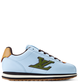  Giày Nam Louis Vuitton LV Buttersoft Trainers 'Blue' 