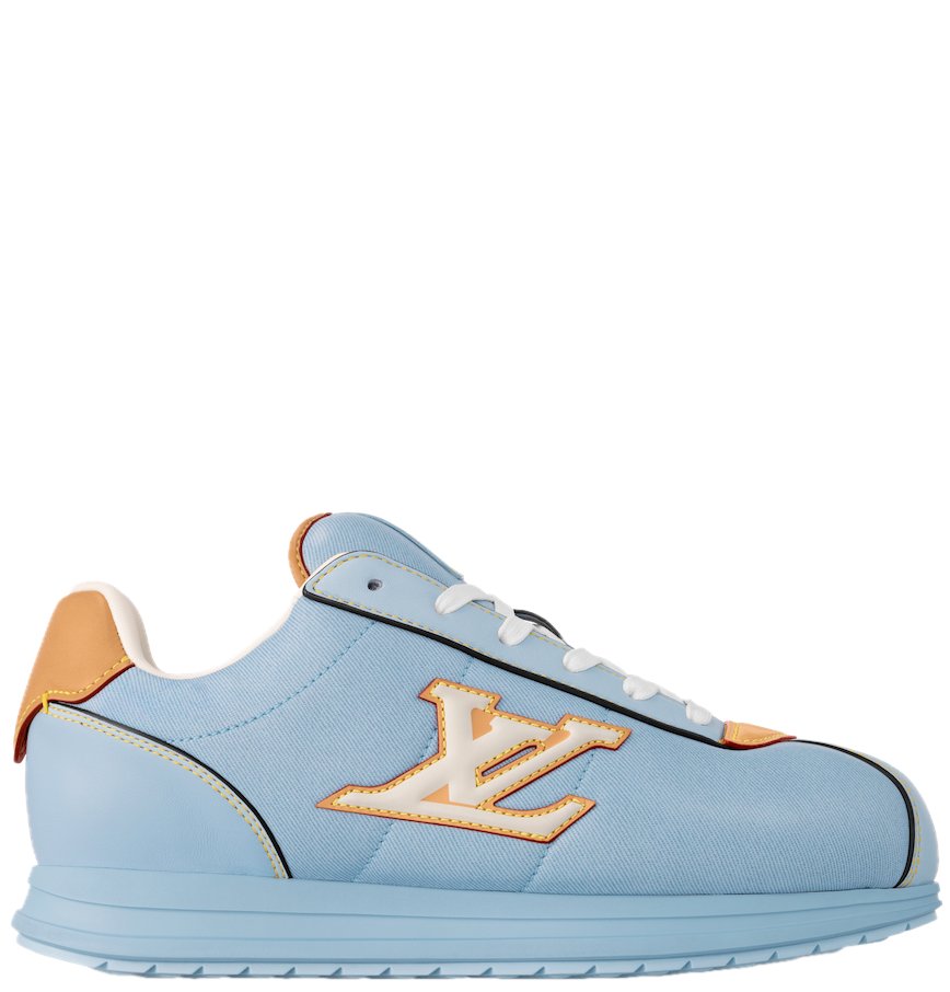  Giày Nam Louis Vuitton LV Buttersoft Trainers 'Grey' 