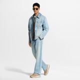  Giày Nam Louis Vuitton LV Classic Trainers 'Beige' 