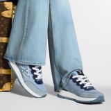  Giày Nam Louis Vuitton LV Classic Trainers 'Blue' 