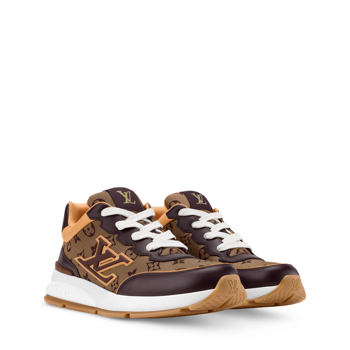  Giày Nam Louis Vuitton LV Classic Trainers 'Brown' 