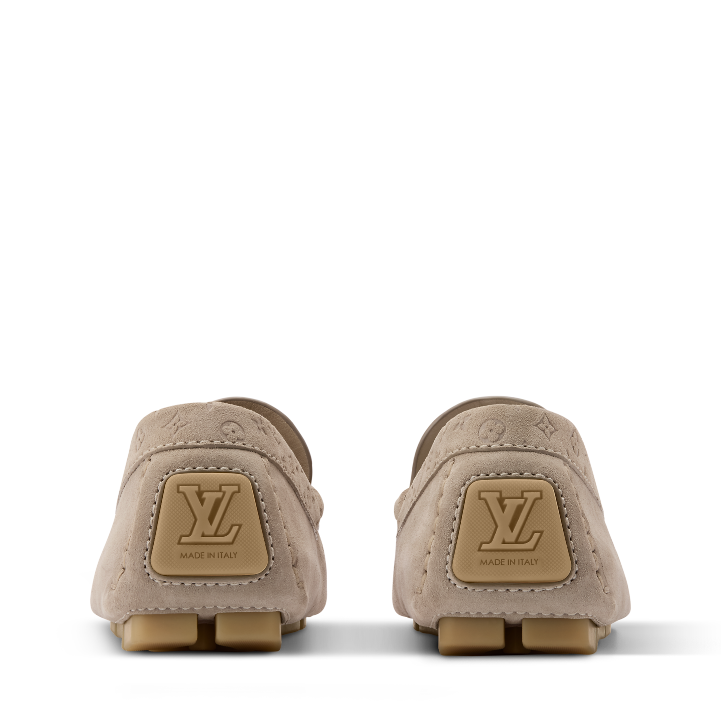  Giày Nam Louis Vuitton LV Driver Moccasins 'Beige' 