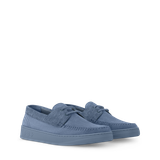  Giày Nam Louis Vuitton LV Resort Boat Shoes 'Blue' 