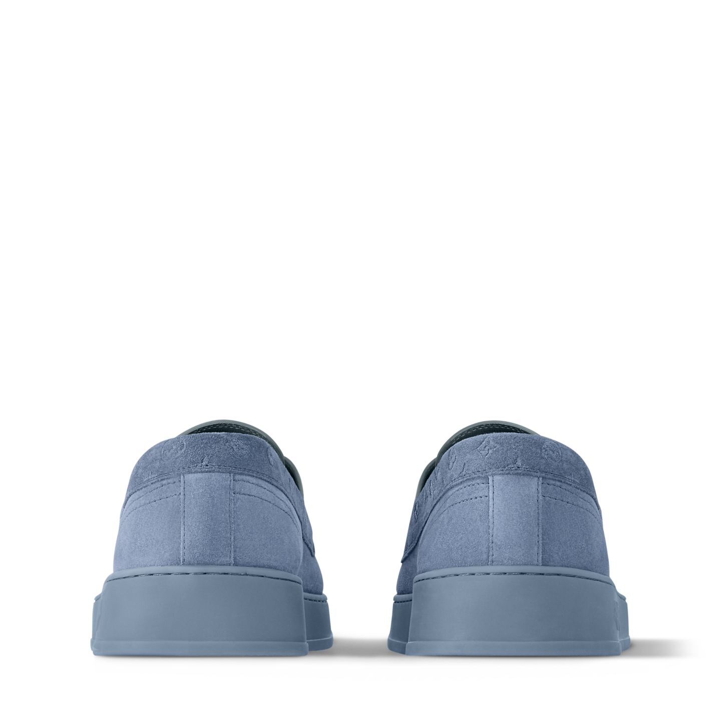  Giày Nam Louis Vuitton LV Resort Boat Shoes 'Blue' 