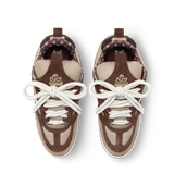  Giày Nam Louis Vuitton LV Skate Trainers 'Brown' 