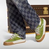  Giày Nam Louis Vuitton LV Tilted Trainers 'Green' 