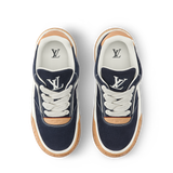  Giày Nam Louis Vuitton LV Tilted Trainers 'Marine' 