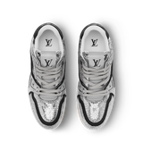  Giày Nam Louis Vuitton LV Trainer Sneaker 'Silver' 
