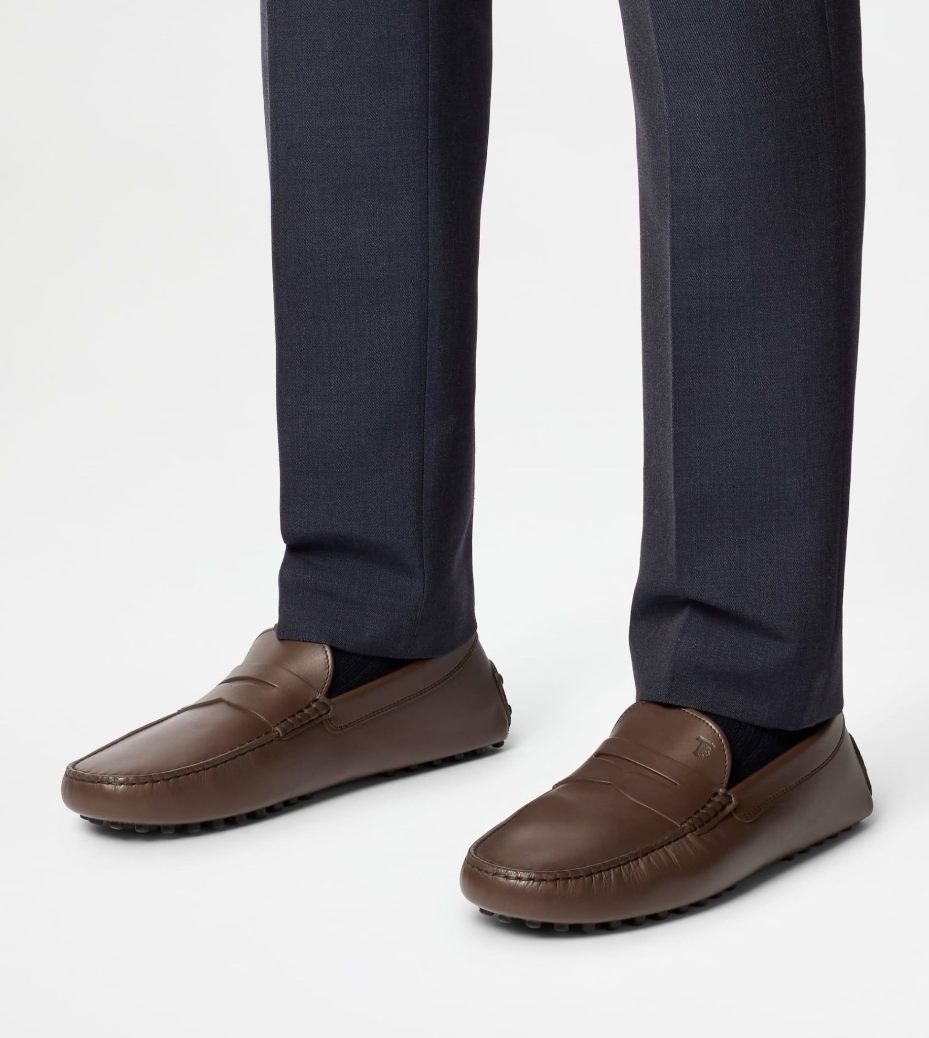  Giày Nam Tod's Gommino Loafers 'Brown' 