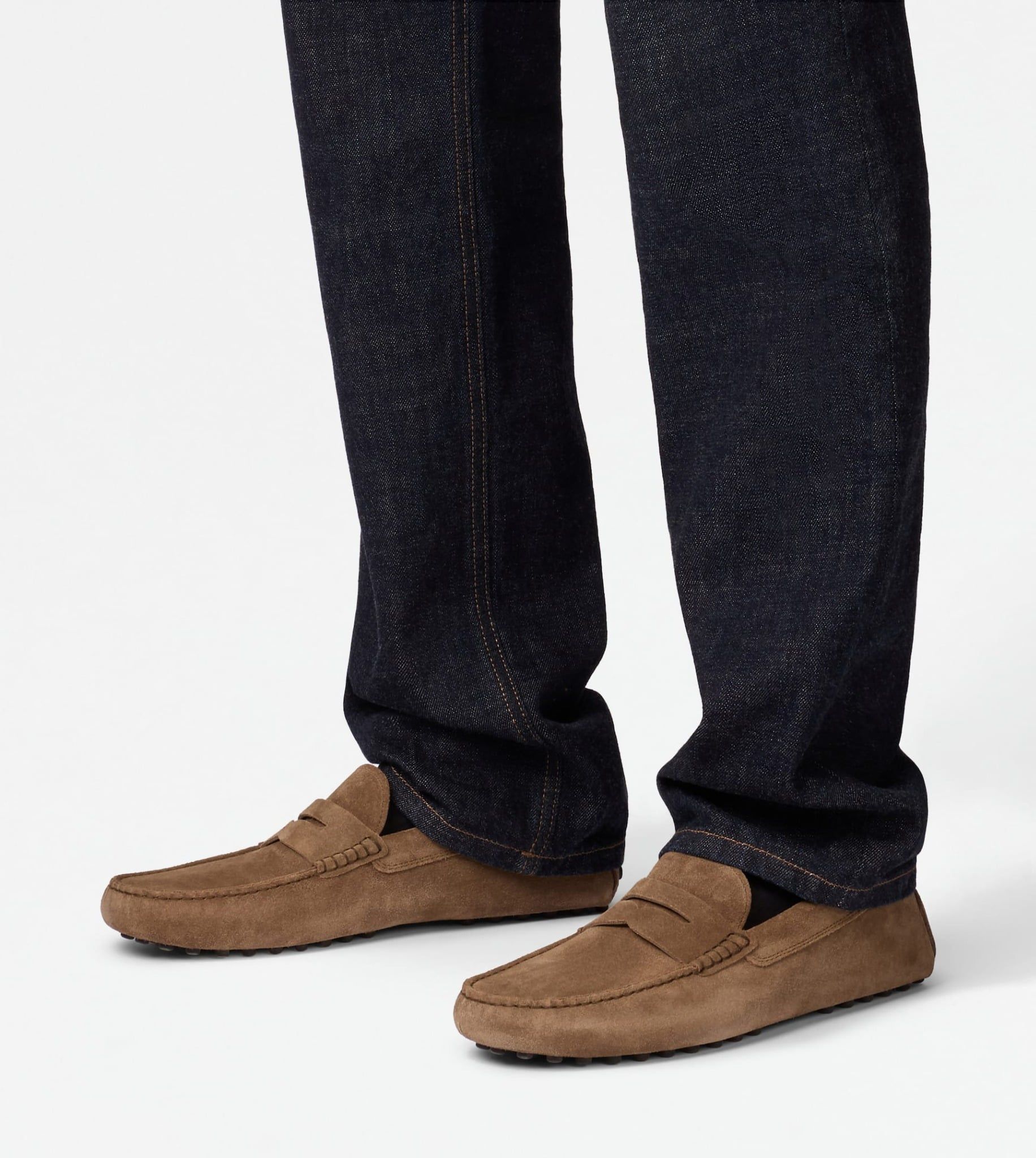  Giày Nam Tod's Gommino Loafers 'Brown' 