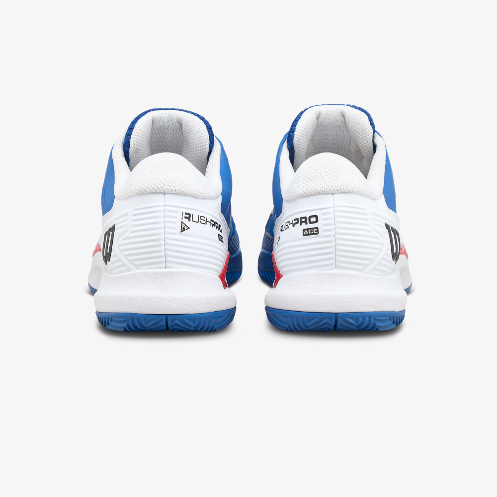  Giày Nam Wilson Rush Pro Ace Clay 'White Blue' 