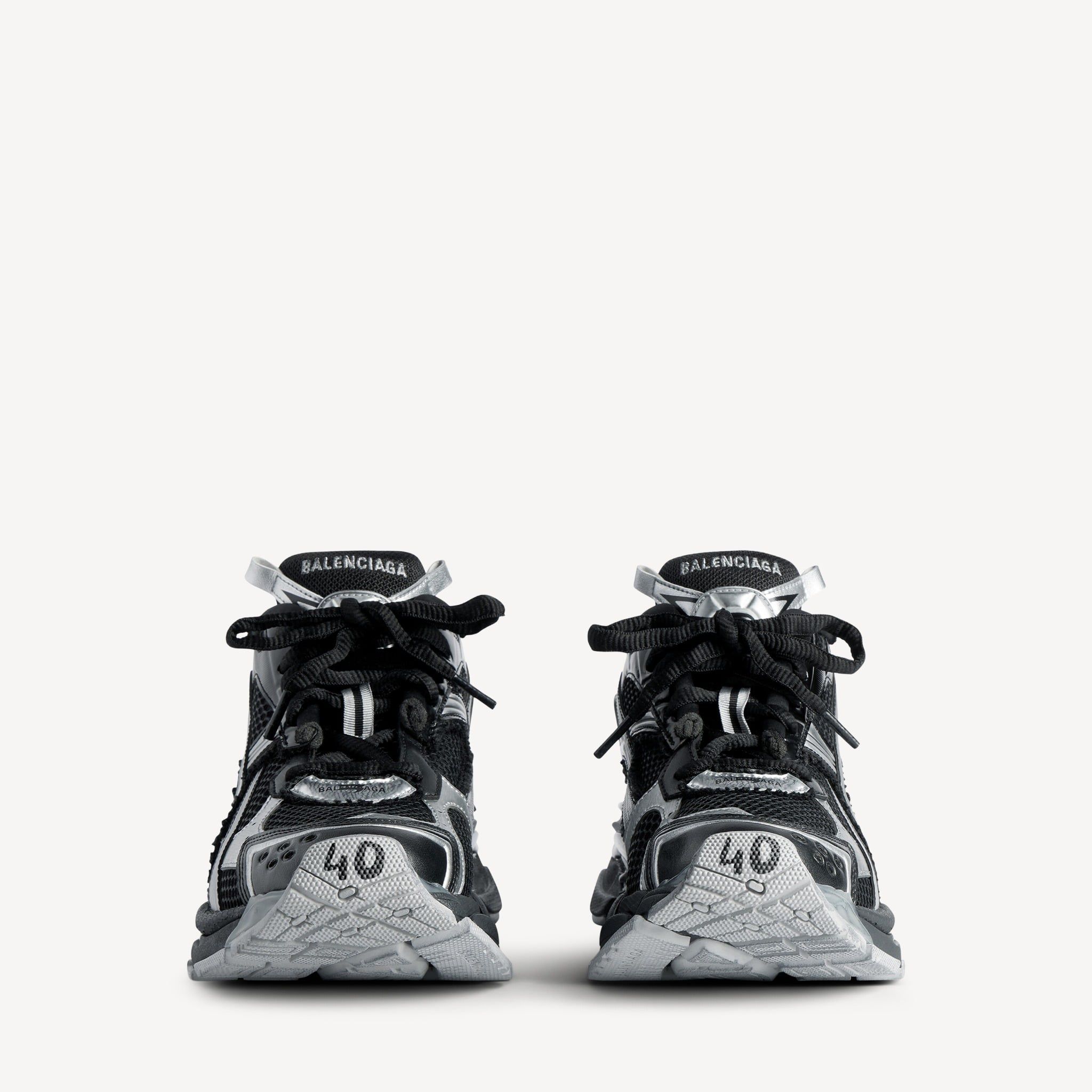  Giày Nữ Balenciaga Runner Sneaker 'Black' 