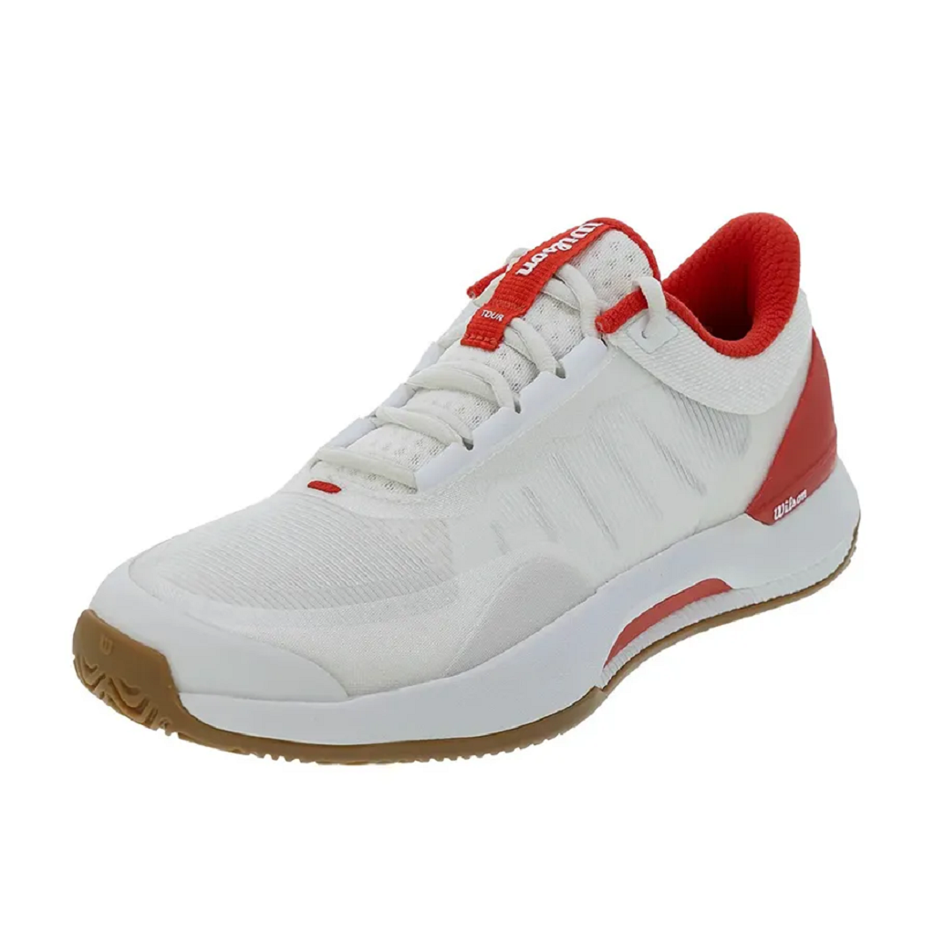  Giày Nữ Wilson Intrigue Tour Tennis 'White Red' 