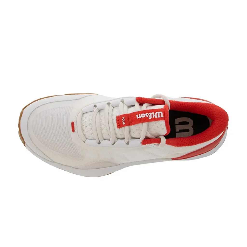  Giày Nữ Wilson Intrigue Tour Tennis 'White Red' 