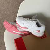  Giày Nữ Wilson Rush Pro Ace Junior 'White Pink' 