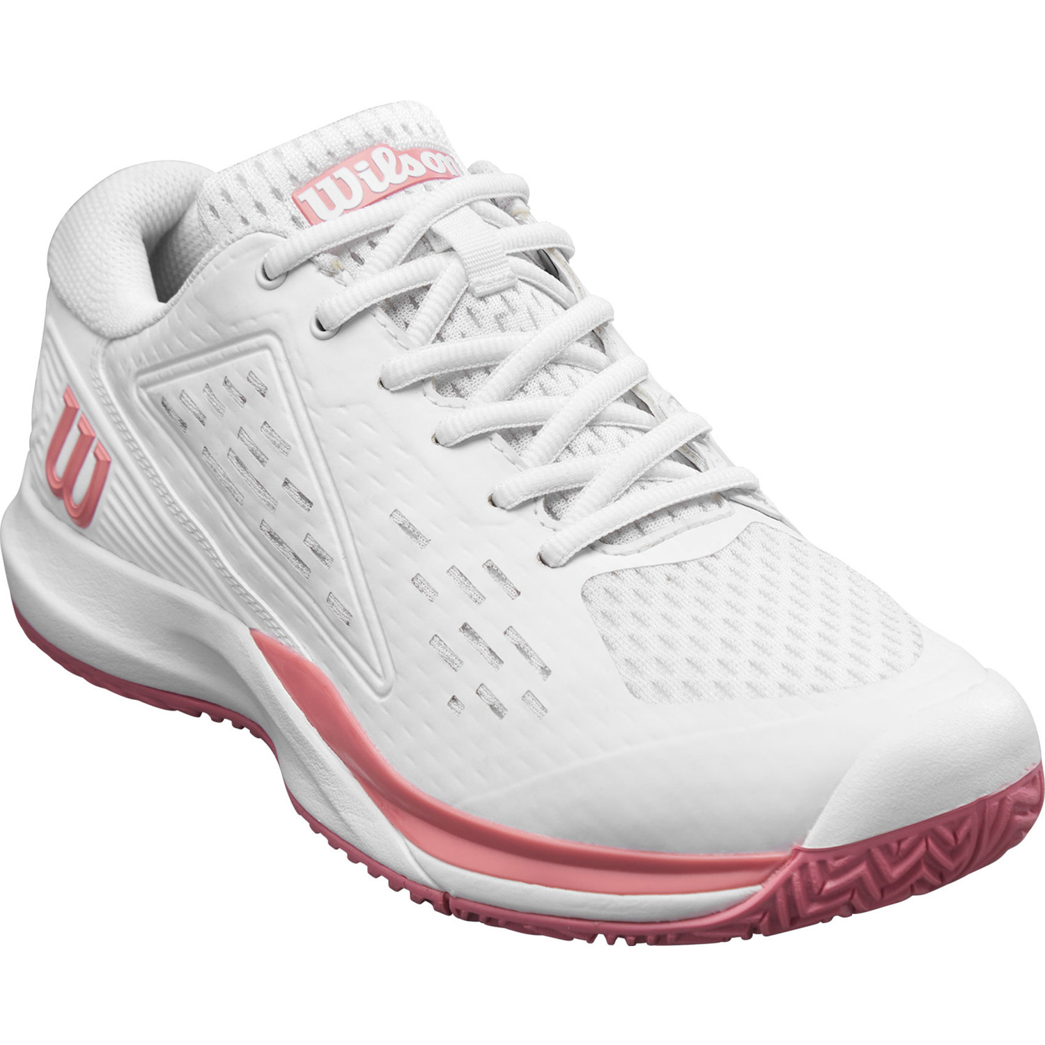  Giày Nữ Wilson Rush Pro Ace Junior 'White Pink' 