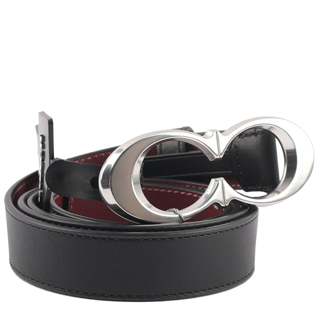  Thắt Lưng Coach Signature Buckle Belt 'Black' 