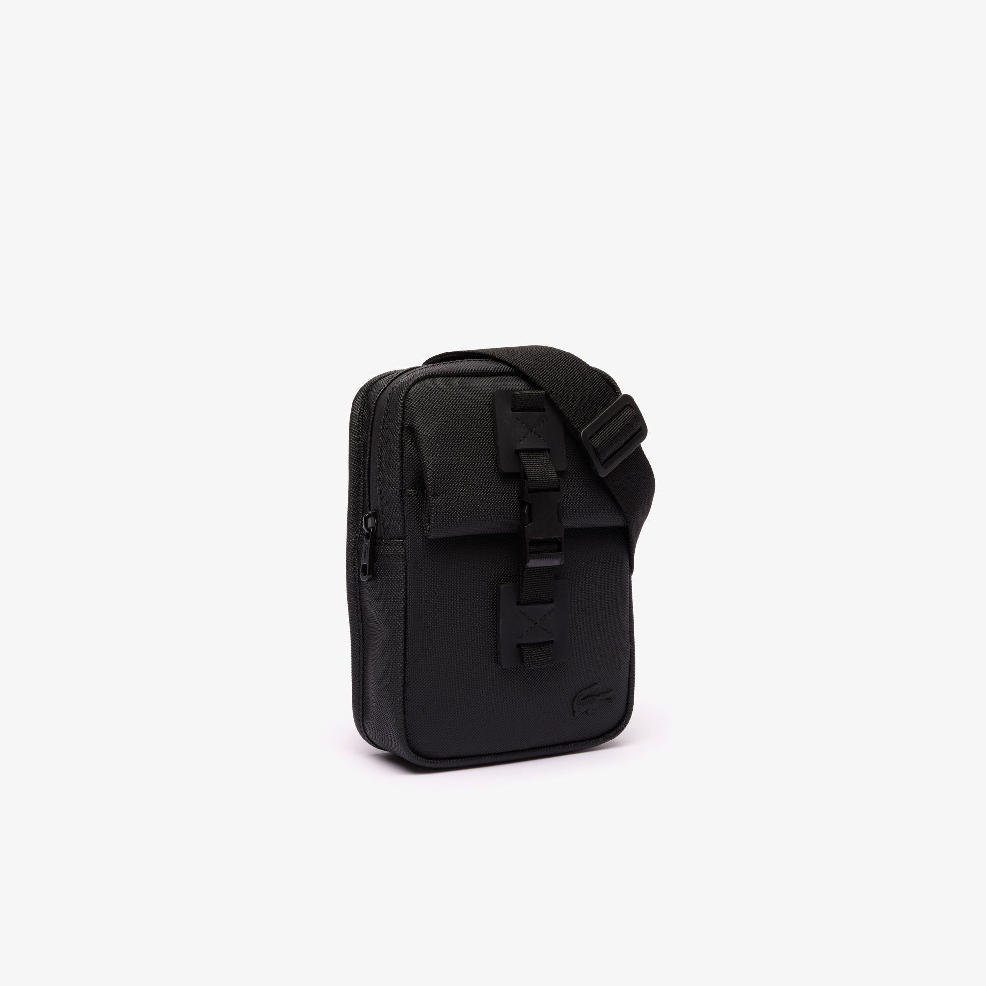  Túi Lacoste Naos Petit Piqué Satchel 'Black' 