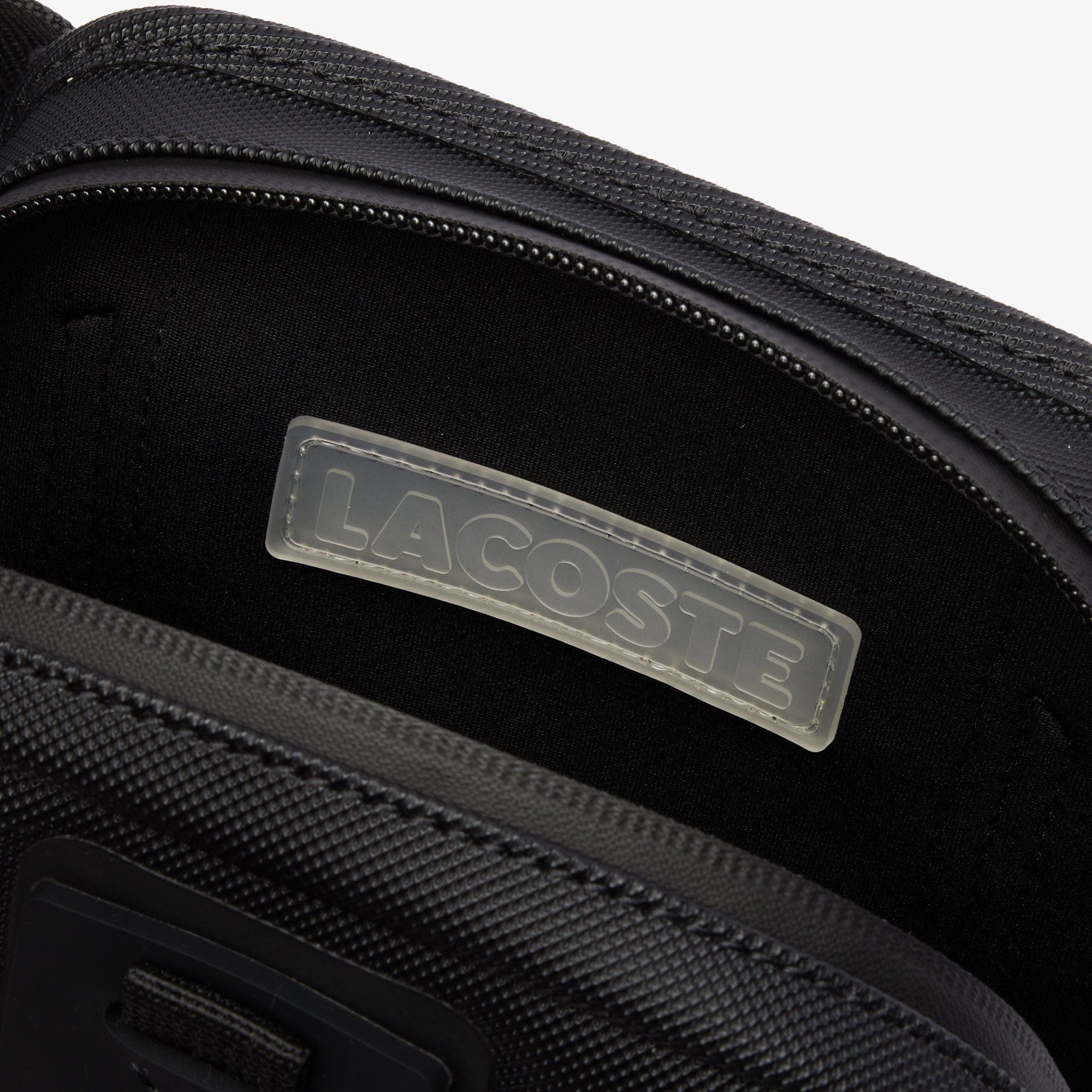  Túi Lacoste Naos Petit Piqué Satchel 'Black' 