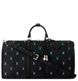  Túi Louis Vuitton Keepall Bandoulière 50 Bag 'Black' 