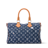  Túi Louis Vuitton Speedy 30 Bandoulière Bag 'Blue' 