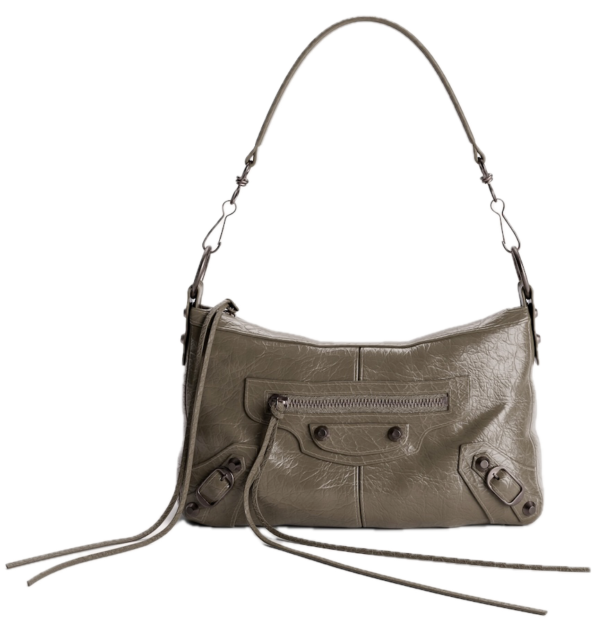  Túi Nữ Balenciaga Le City Moto Mini 'Green' 