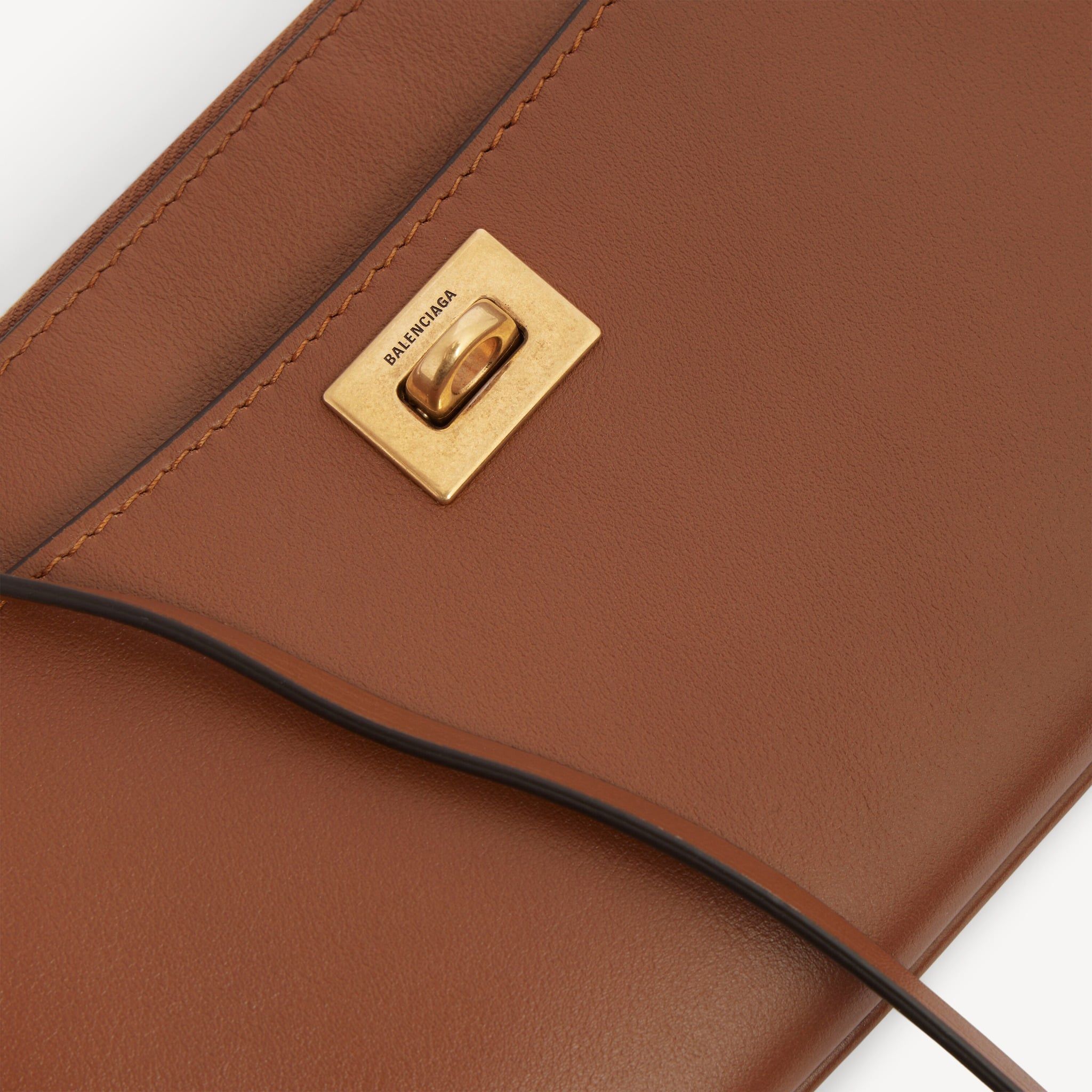  Túi Nữ Balenciaga Rodeo Phone Pouch 'Tan' 
