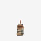  Túi Nữ Burberry Check Vanity Bag​ 'Archive Beige' 