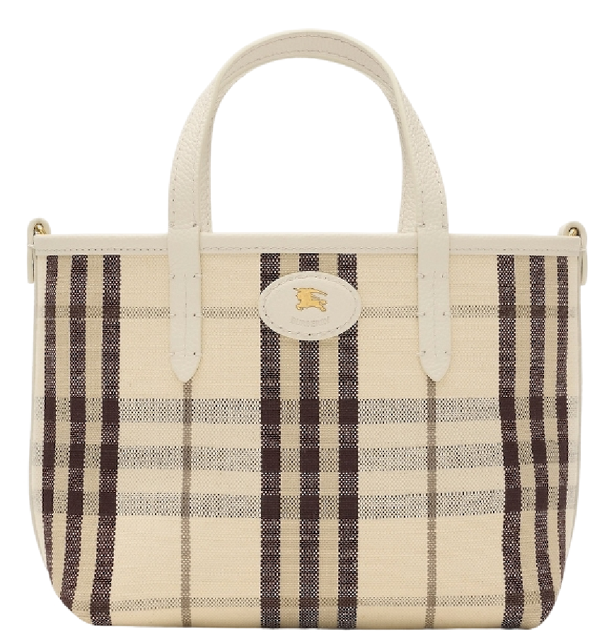  Túi Nữ Burberry Mini Bloomsbury Tote 'Light Beige' 