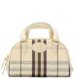  Túi Nữ Burberry Mini Highlands Bowling Bag​ 'Beige' 