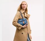  Túi Nữ Coach Bridget Flap Shoulder Bag 'Blue' 