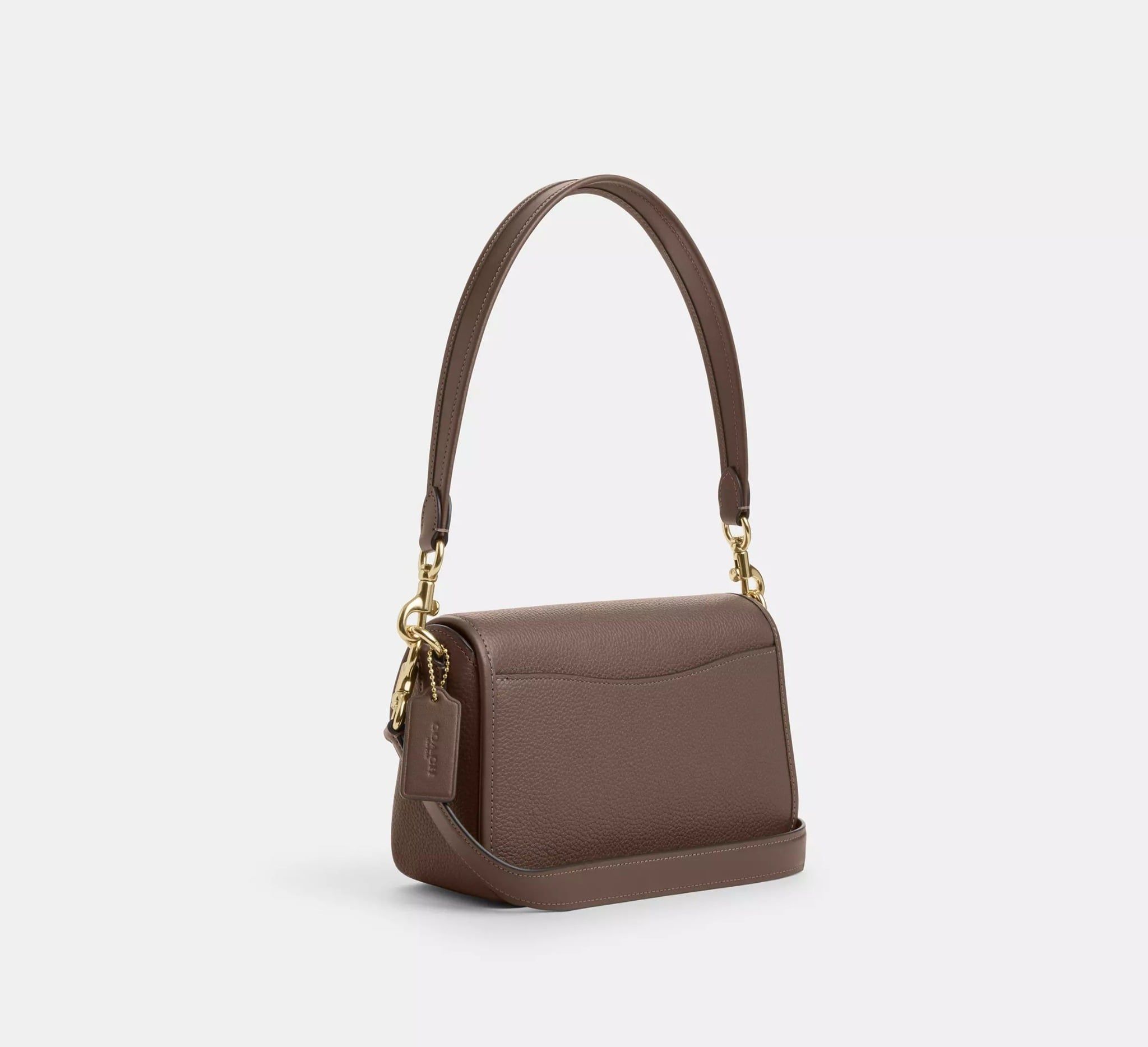  Túi Nữ Coach Hadley Shoulder Bag 'Dark Stone' 