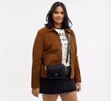  Túi Nữ Coach Mini Carey Crossbody Bag 'Black' 
