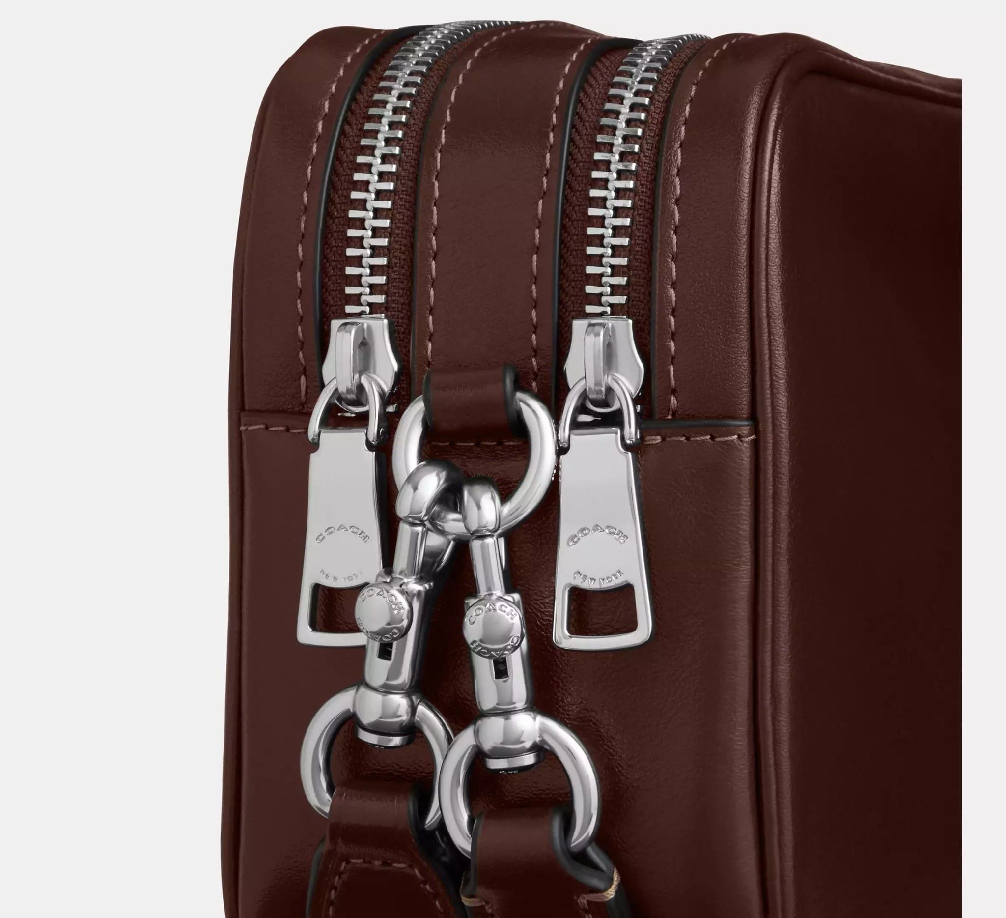  Túi Nữ Coach Mini Carey Crossbody Bag 'Maple' 