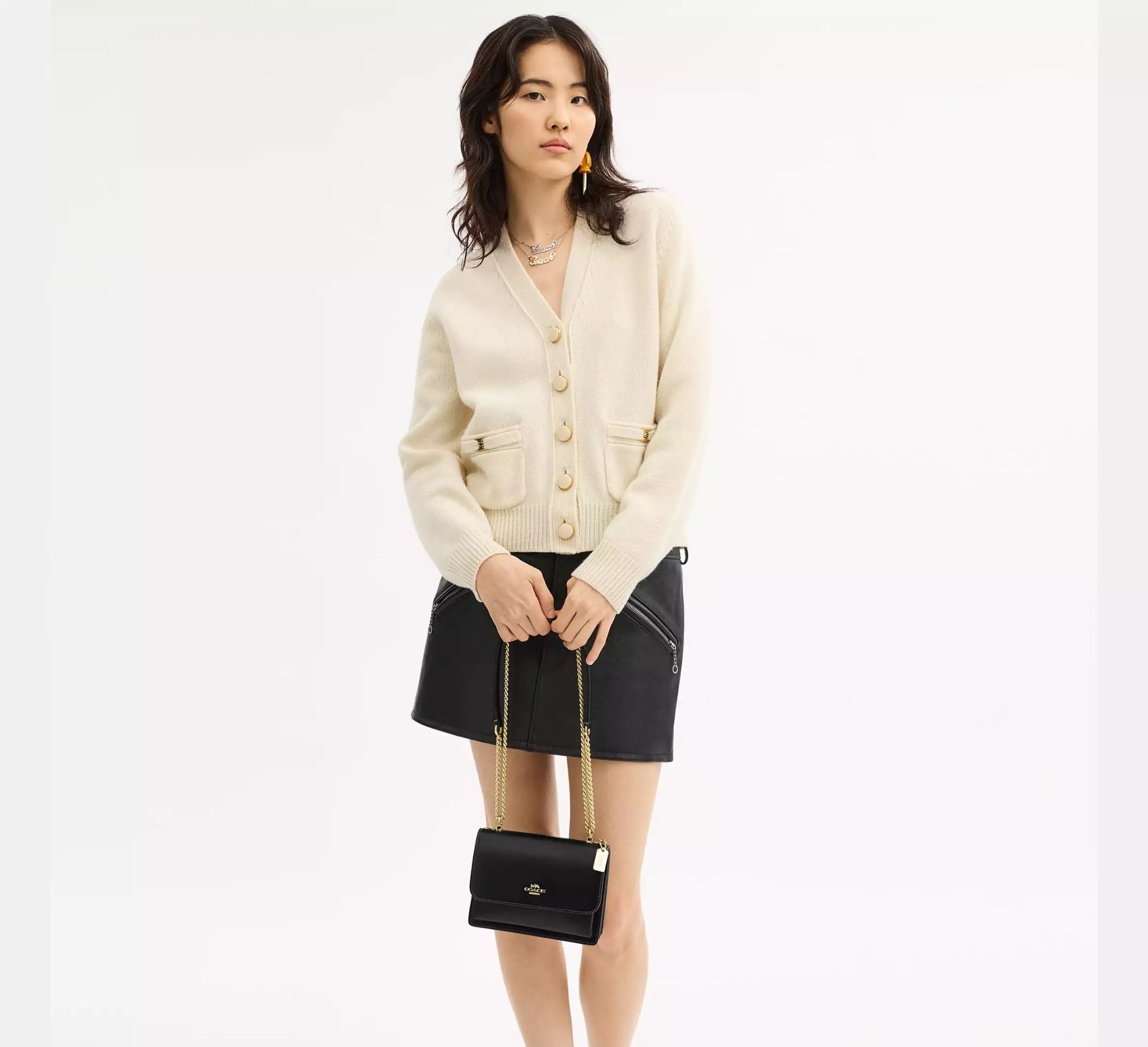  Túi Nữ Coach Mini Klare Crossbody Bag 'Black' 