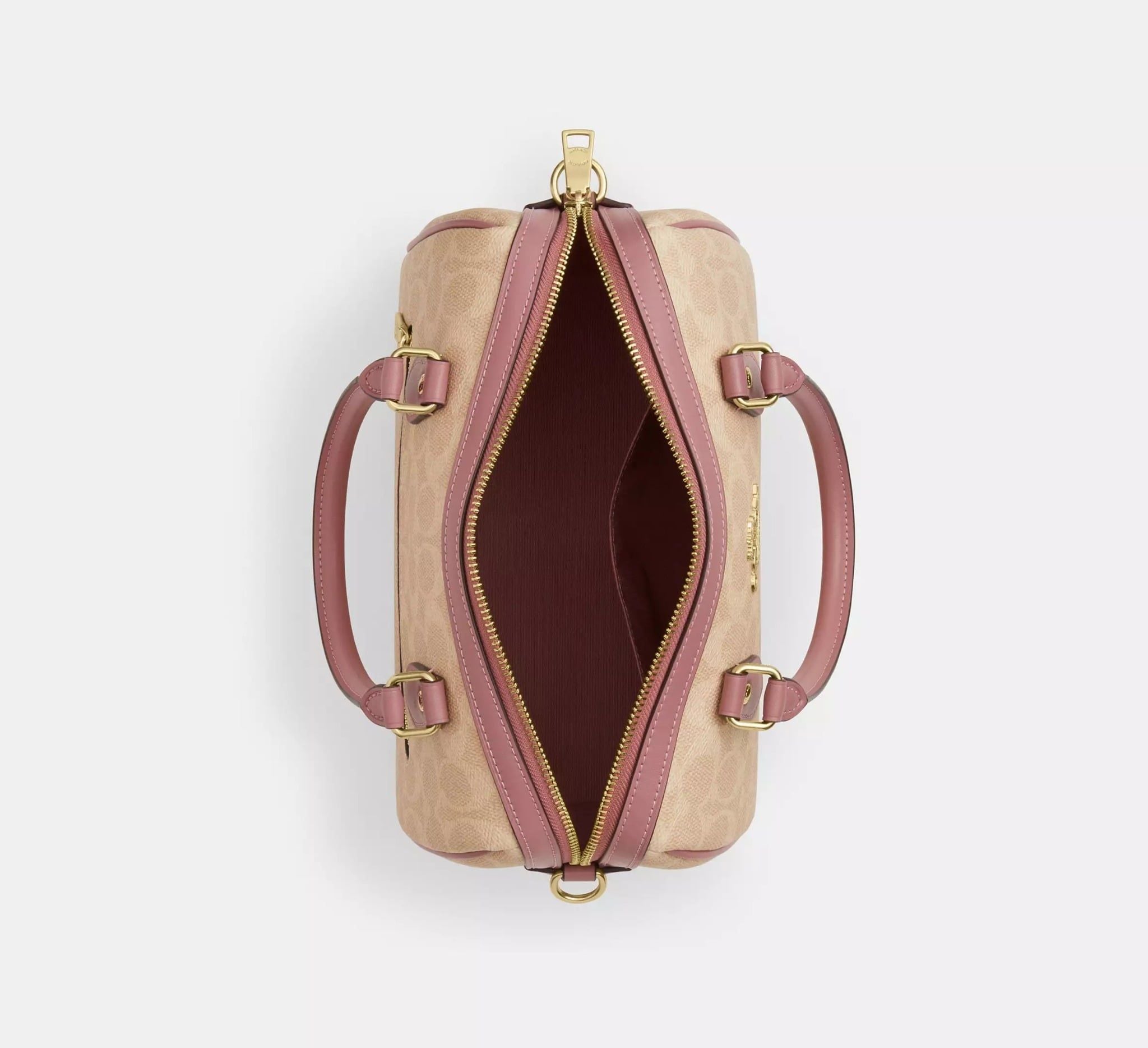  Túi Nữ Coach Rowan Satchel Bag 'Sand Peony' 