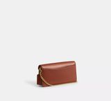  Túi Nữ Coach Tabby Chain Clutch 'Tan Caramel' 