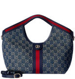  Túi Nữ Gucci Giglio Small Tote Bag 'Blue' 