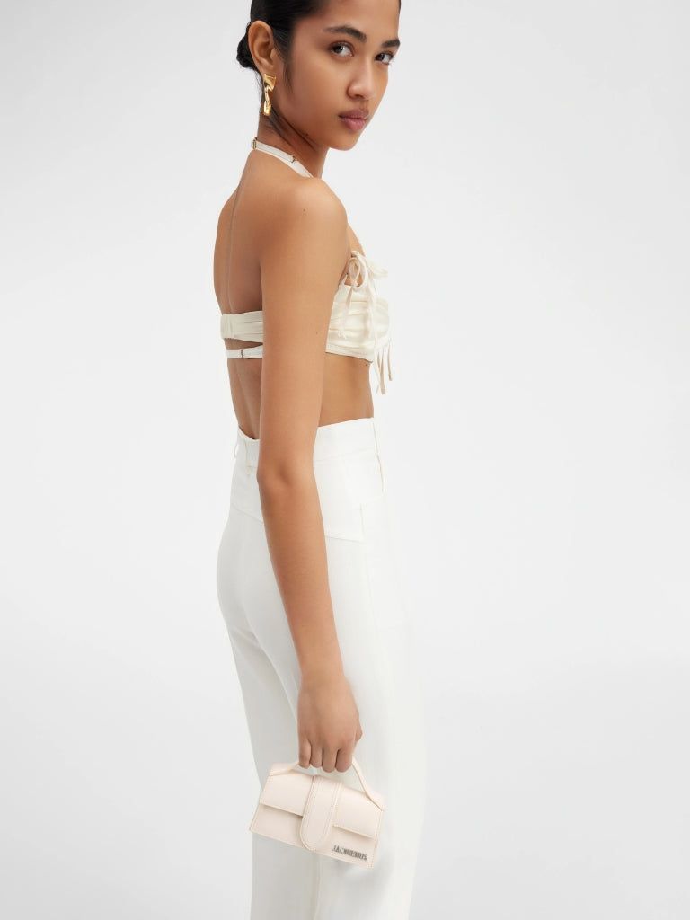  Túi Nữ Jacquemus Le Bambino 'Off-White' 