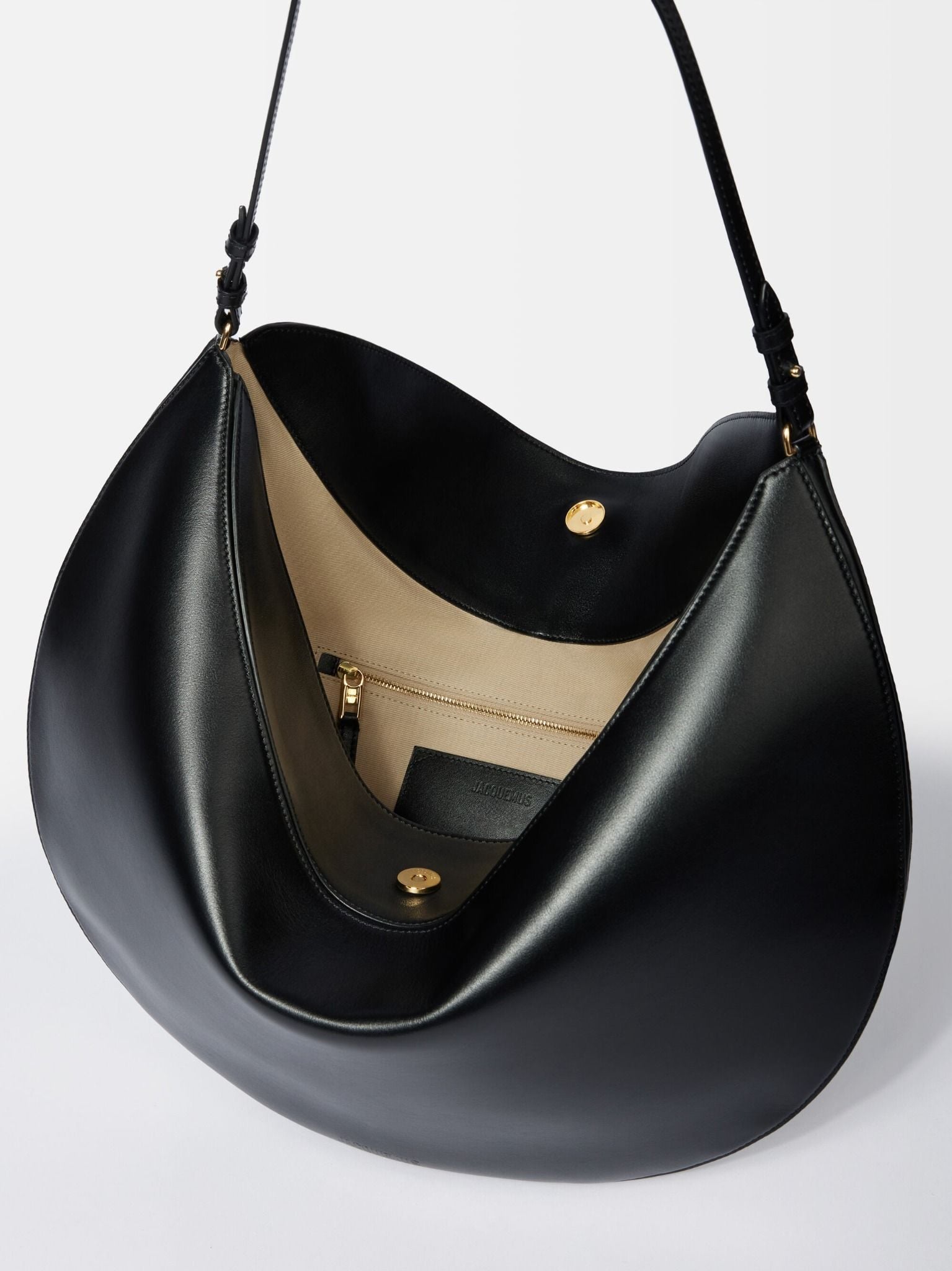  Túi Nữ Jacquemus The Ovalo Bag 'Black' 