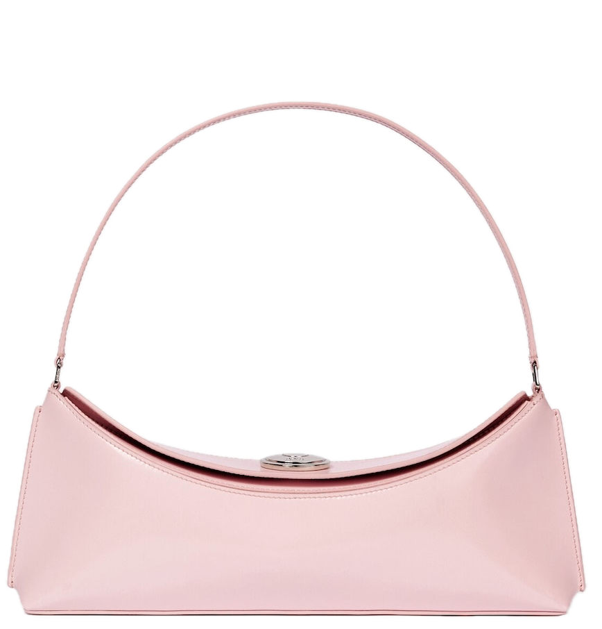 Túi Nữ Jacquemus The Ovalo Clutch 'Pink' 