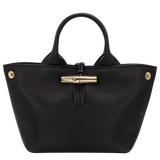  Túi Nữ Longchamp Le Roseau XS Handbag 'Black' 