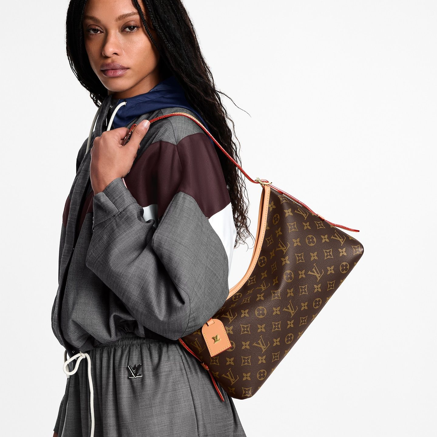  Túi Nữ Louis Vuitton CarryAll East West Bag 'Brown' 