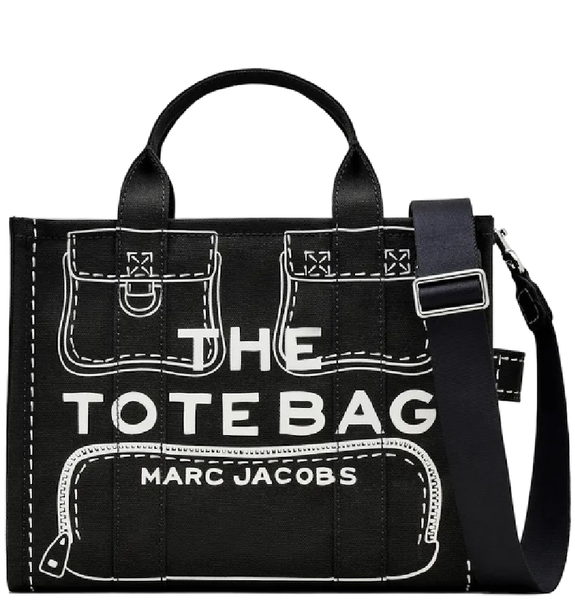 Túi Nữ Marc Jacobs The Medium Tote 'Black' 