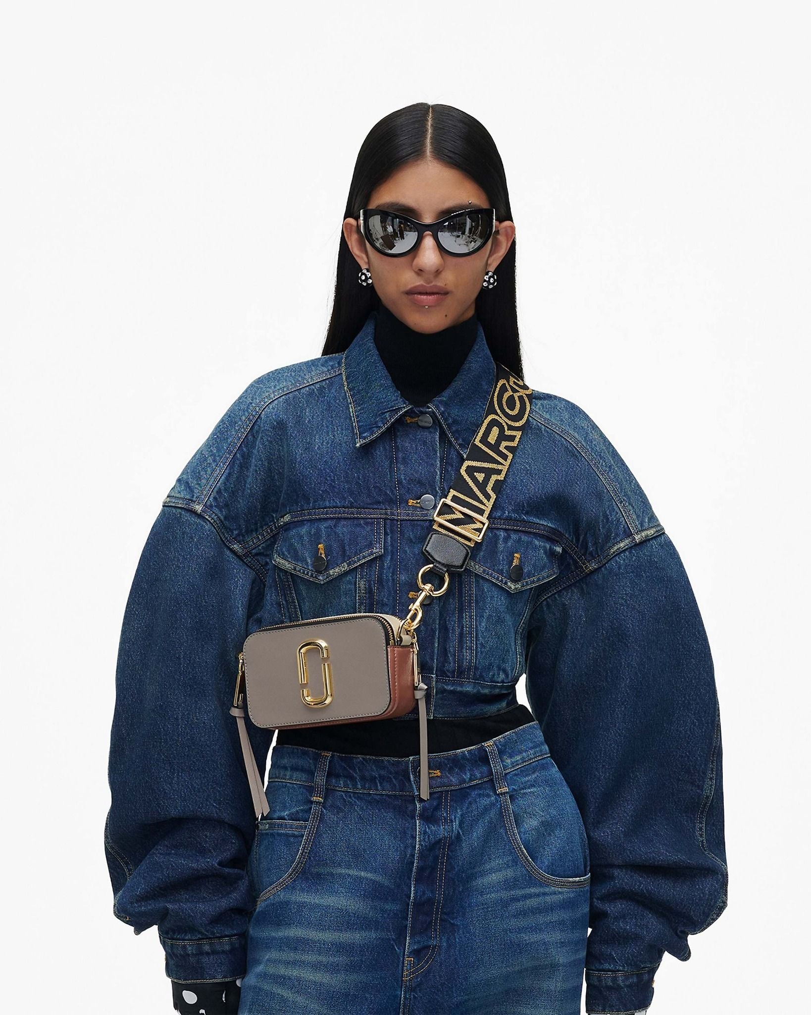  Túi Nữ Marc Jacobs The Snapshot 'Cement' 